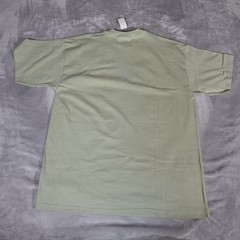 Vintage Discovery Channel Happiness Chinese Symbol T Shirt Mens XL Green Y2K NEW