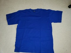 City Lab Men’s Short Sleeve Crewneck T-shirt XL Royal Blue
