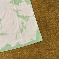 Medium Machus Private Label Tie Die Premium T Shirt Key Lime Green White PDX
