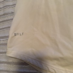 Lot of 3 BYLT Premium Basics T Shirt Mens Medium Drop Cut S/S Lux Curved Hem
