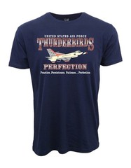UNITED STATES AIRFORCE THUNDERBIRDS GRAPHIC T SHIRT