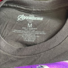 Marvel Avengers Thanos Superhero Graphic Long Sleeve T-Shirt Size M Streetwear
