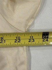 Stacy Adams Shirt Mens 2XL Cream Beige Ribbed Knit Short Sleeve Crewneck Casual