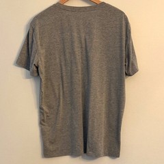 Men’s Grey Button Up Short Sleeve Shirt