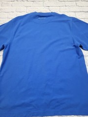 Orvis T-Shirt Blue Solid Cotton Pocket Logo Camp Outdoors Hiking Men Size Large