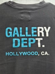 Gallery Dept Souvenir T Shirt Mens Large Black Cotton Logo Printed Relaxed Fit