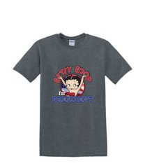 T-Shirt S to 2XL 3XL – BETTY BOOP -for PRESIDENT – Fun Humor Adult