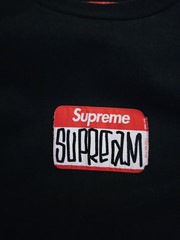 Supreme Gonz Nametag S/S Top BLACK MEDIUM FW21
