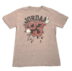 Jordan 23 T Shirt Gray And Red Mens Size Medium