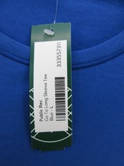 Public Rec Shirt Men Large Blue Go To Tee Pullover Tencel Pima Athleisure Tshirt