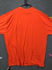 Berne Shirt Mens 4XLT Orange Long Sleeve Polyester Pocket Workwear Safety Tee