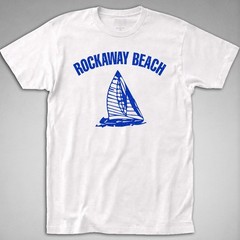 Rockaway Beach T Shirt Johnny Ramone ramones nyc new york queens johnny punk tee