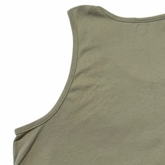 Men’s Tank Top Size Medium Scoop Neck Wide Strap Green NWT