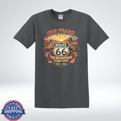 Route 66 100th Anniversary Classic American Highway T-Shirt