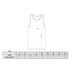 Paquete de 3 Lote de Camisetas sin Mangas Acanaladas 100% Algodón para Hombres