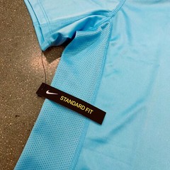 Nike Men Dri-FIT Miller Mesh Top Tee Shirt Polyester AT3951-496 Blue NWT Size L