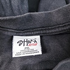 Shaka Active Men’s Black Short Sleeve T-Shirt Size 2XL