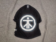 AELIZA studio Design unique collection Oversized Logo Black Shirt