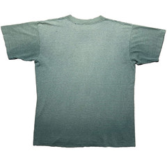 Vintage 1992 Aruba Dutch West Indies T Shirt Single Stitch Striped Green Mens L