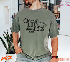 Unisex Cute Dog Lover T SHIRT,T shirt women,T shirt men,T shirt vintage Mom Dad