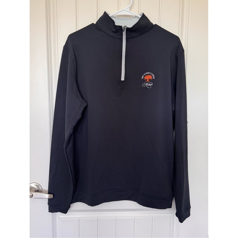 Peter Millar Crown Sport Kiawah Ocean Course 1/4 Zip Pullover M