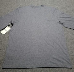 Pact Shirt Mens Large Gray Organic Cotton Softspun Long Sleeve Henley Casual