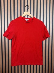 COS T Shirt Small Mens Red Textured Fabric Athletic Short Sleeve Tee