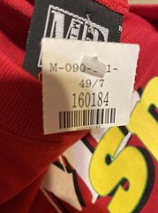 NWT Men’s Vintage 90’s TEAM MB SPORT Mixed Blues Red Shirt Size Large