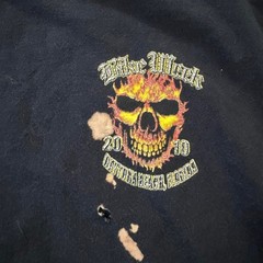 2010 Daytona Beach Bike Week flaming skull graphic Size XL