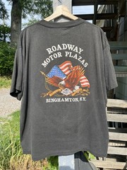 Vintage 3D Emblem Truckers Only 1988 Shirt Truck Stop Harley Single Stitch XL