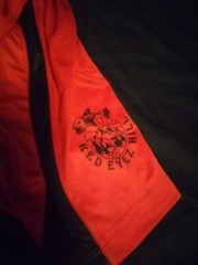 Red Eyez Hill / BP’s Bar & Grill Size X-Large 100% Polyester Red Sport Tee Shirt