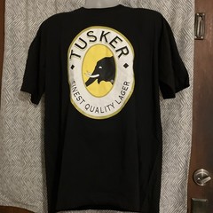 Tusker Quality Lager Kenya Brewery Elephant T-Shirt Size Xl