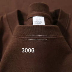 Men’s Heavy Duty 300g American Pure Cotton T-Shirt Oversized Casual Short Sleeve