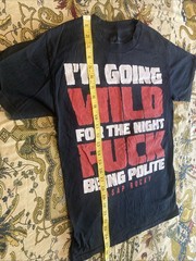 ASAP Rocky Shirt Mens Sm Black Wild For The Night Rap Graphic Tee Hip Hop