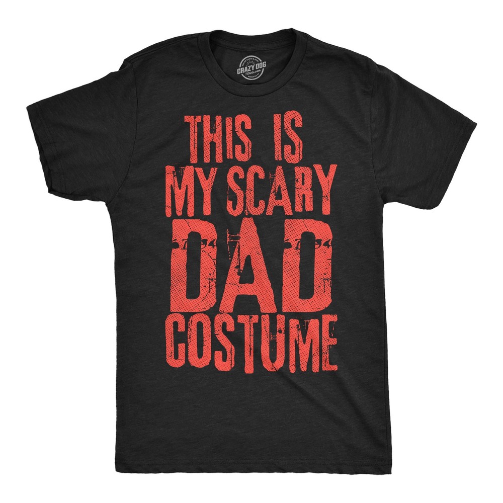 Mens Funny T Shirts This Is My Scary Dad Costume Sarcastic Halloween Graphic