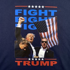Trump Fist Pump Fight Fight 2024 Election Shirt DJT 2024 Vance Campaign Tee