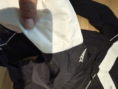 PAPER PLANES NOTORIOUS Black TRACK PANTS Jacket SIZE LARGE 🔥