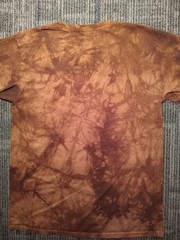 The Mountain Ted Blaylock Tie Dye Motorcycle Eagle American Flag Shirt Large
