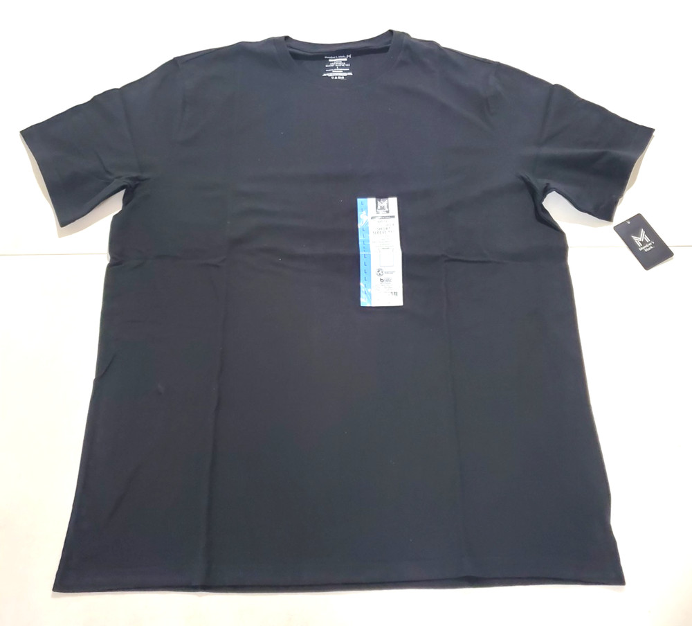 Member’s Mark Men’s Essential Crew Neck Short Sleeve Tee Large Black