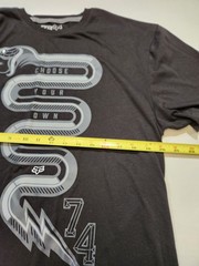 Fox Active Choose Your Own Path Snake Regular Fit Black T-Shirt L