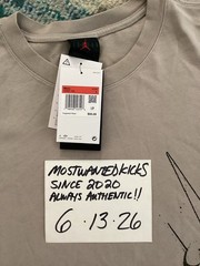 NWT Nike Air Jordan “23” College Grey Graphic Loose Fit T-Shirt Men’s Sz L