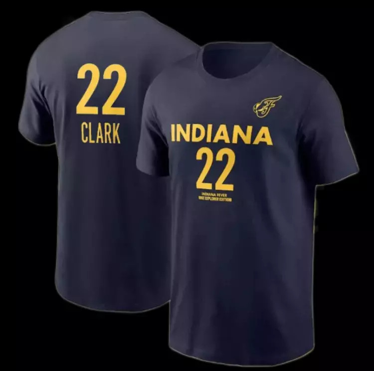 Caitlin Clark #22 Indiana Fever 2024 Player Name & Number T-Shirt