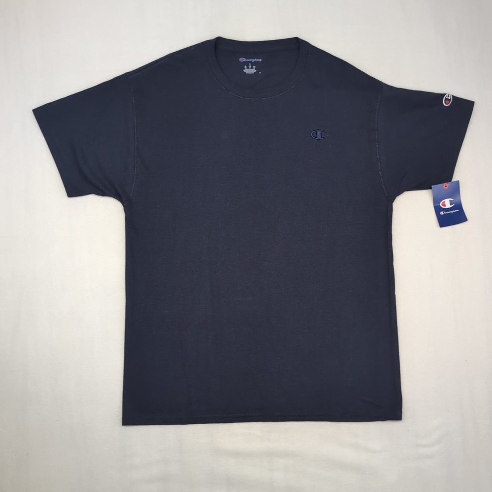 New with Tags L Champion Adult Short Sleeve Stylish T Shirt Casual Plain T-Shirt