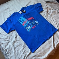 Chicago Cubs World Series Champs 2016 MLB Baseball T-Shirt Mens XL NWT Champions