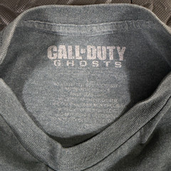 Vintage 2013 Call of Duty Ghosts Men’s Large Graphic T-Shirt COD Gaming Skater