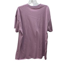 Athletic Works Mens 2XL Mauve Purple Cotton Pocket T-Shirt Short Sleeve Crewneck