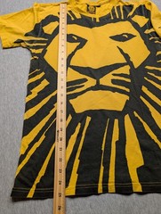 Disney The Lion King The Broadway Musical Graphic T-Shirt sz small