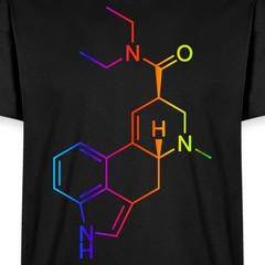 LSD Shirt Acid Chemical Structure Men’s Premium T-Shirt
