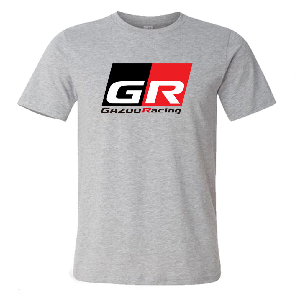 GR Gazoo Racing Men’s Grey T-Shirt Size S to 5XL