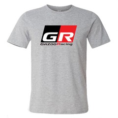 GR Gazoo Racing Men’s Grey T-Shirt Size S to 5XL